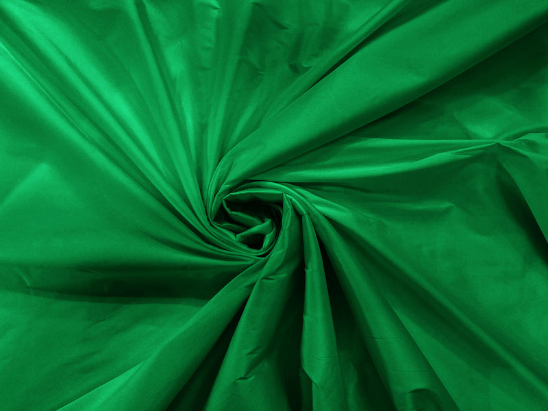 Mexican Green - 100% Polyester Imitation Silk Taffeta Fabric 55" Wide/Costume/Dress/Cosplay/Wedding.