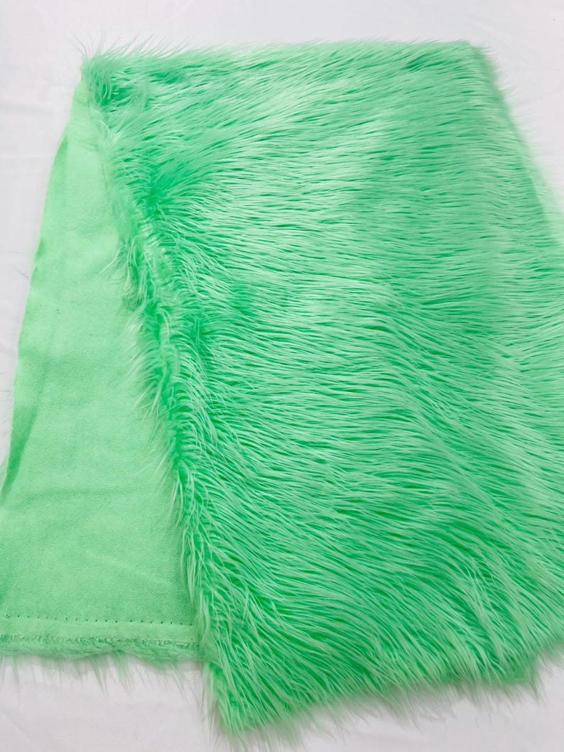 SHAGGY VEGGAN FAUX FUR (by the yard)