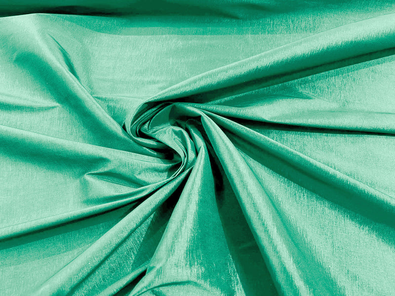 Mint Green Solid Medium Weight Stretch Taffeta Fabric 58/59" Wide-Sold By The Yard.