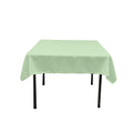 45"x45" SQUARE POLY POPLIN TABLECLOTH