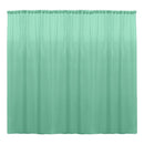 Backdrop Drape Curtain 10 Feet Wide x 6 Feet High, Polyester Poplin SEAMLESS 1 Panel.