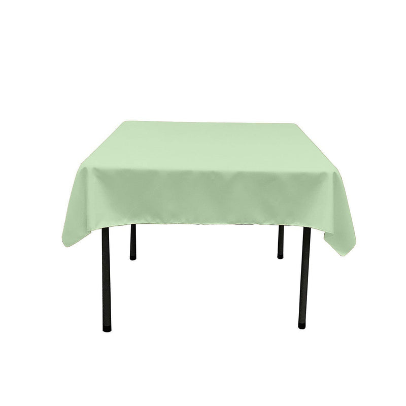 42"x42" SQUARE POLY POPLIN TABLECLOTH