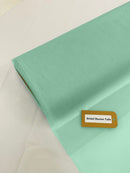 Mint - Bridal Illusion Tulle 108"Wide  Polyester Premium Tulle Fabric Bolt, By The Roll.