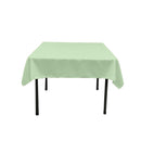 36"x36" SQUARE POLY POPLIN TABLECLOTH
