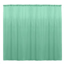 Backdrop Drape Curtain 10 Feet Wide x 20 Feet High, Polyester Poplin SEAMLESS 1 Panel.