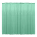 Backdrop Drape Curtain 10 Feet Wide x 15 Feet High, Polyester Poplin SEAMLESS 1 Panel.