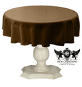 TABLECLOTH DULL BRIDAL SATIN (51" Round)