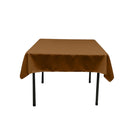36"x36" SQUARE POLY POPLIN TABLECLOTH