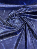 ILLUSION FOIL SNAKE STRETCH VELVET FABRIC (by the yard)