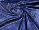 ILLUSION FOIL SNAKE STRETCH VELVET FABRIC (by the yard)
