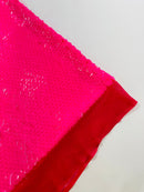 ROUND PALLETTE SEQUIN ON MESH FABRIC (By The Yard)