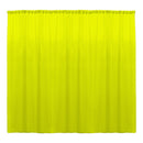 Backdrop Drape Curtain 10 Feet Wide x 6 Feet High, Polyester Poplin SEAMLESS 1 Panel.