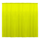 Backdrop Drape Curtain 10 Feet Wide x 8 Feet High, Polyester Poplin SEAMLESS 1 Panel.