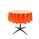 60" ROUND POLY POPLIN SEAMLESS TABLECLOTH