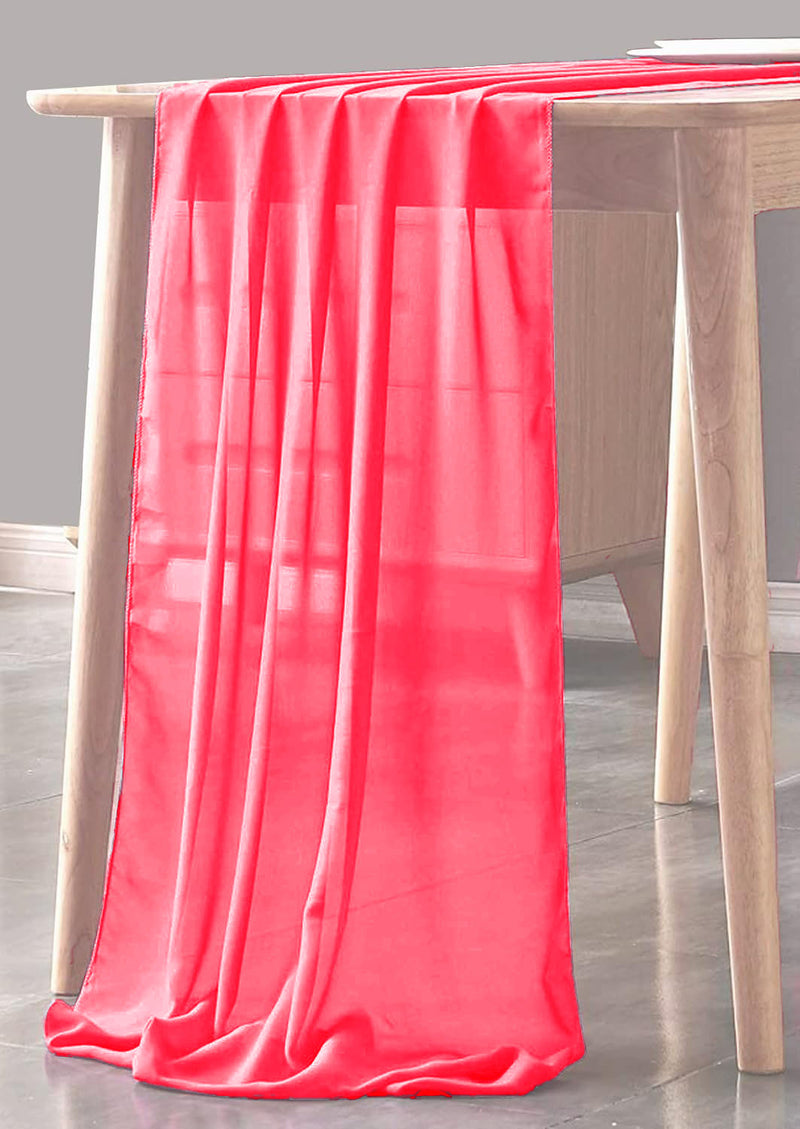 CHIFFON SHEER TABLE RUNNER (29" inches x 120" inches)