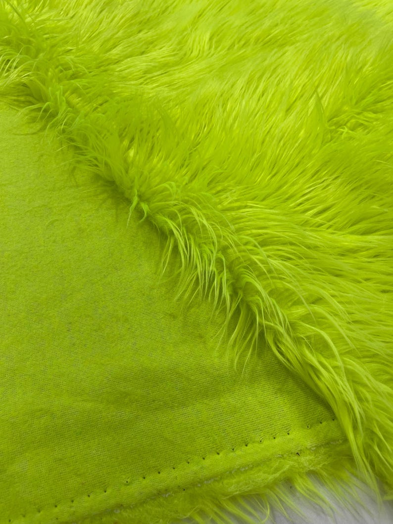 SHAGGY VEGGAN FAUX FUR (by the yard)