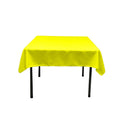 45"x45" SQUARE POLY POPLIN TABLECLOTH