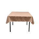 36"x36" SQUARE POLY POPLIN TABLECLOTH