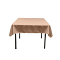 45"x45" SQUARE POLY POPLIN TABLECLOTH