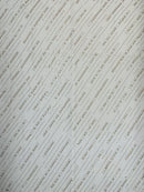 Glitter Rhinestone Fabric Invisible Mesh by The Yard.