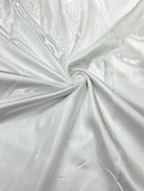 LIQUID SHINY BLIDAL SATIN FABRIC (by the yard)