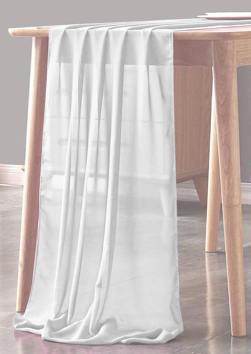 CHIFFON SHEER TABLE RUNNER (29" inches x 180" inches)