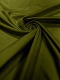 Solid Matte Stretch L'Amour Satin Fabric 95% Polyester 5% Spandex, 58-60" Wide/Sold By The Yard.