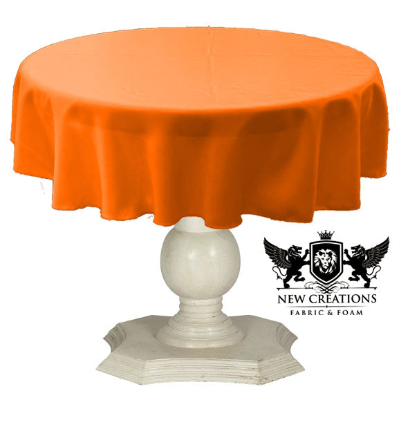 TABLECLOTH DULL BRIDAL SATIN (51" Round)