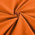Orange Solid Poly Cotton Fabric - Sold By The Yard 58"/60" Width DIY Clothing Accessories Table Runner.