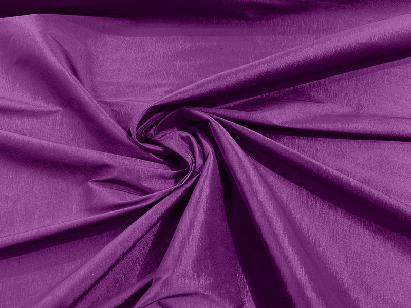 Orchid Solid Medium Weight Stretch Taffeta Fabric 58/59" Wide-Sold By The Yard.