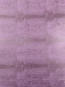 Crocodile Marine Vinyl 2 tone Upholstery, Crocodile Skin Texture Faux Leather PVC Vinyl, 54" Wide.