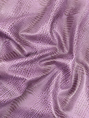 Crocodile Marine Vinyl 2 tone Upholstery, Crocodile Skin Texture Faux Leather PVC Vinyl, 54" Wide.