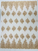 CORDED LACE 3D FLORAL (by the yard)