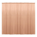 Backdrop Drape Curtain 10 Feet Wide x 15 Feet High, Polyester Poplin SEAMLESS 1 Panel.