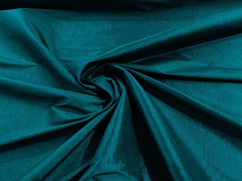 Peacock Solid Medium Weight Stretch Taffeta Fabric 58/59" Wide-Sold By The Yard.