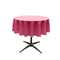 48" ROUND POLY POPLIN SEAMLESS TABLECLOTH