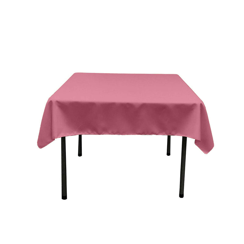 45" Square Polyester Poplin Tablecloth / Overlay/ Party Supply.