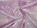 ILLUSION FOIL SNAKE STRETCH VELVET FABRIC (by the yard)
