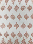 CORDED LACE 3D FLORAL (by the yard)