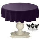 TABLECLOTH DULL BRIDAL SATIN (48" Round)