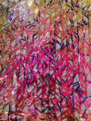 SWORD SEQUIN MESH FABRIC (By The Yard)