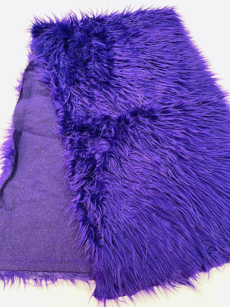 SHAGGY VEGGAN FAUX FUR (by the yard)