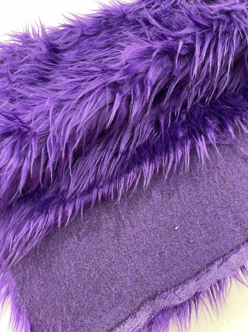 SHAGGY VEGGAN FAUX FUR (by the yard)