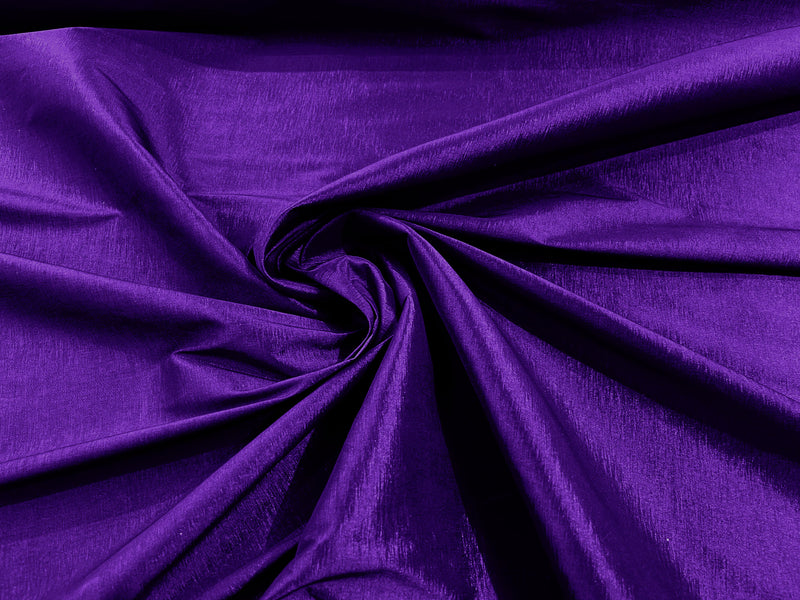 Purple Solid Medium Weight Stretch Taffeta Fabric 58/59" Wide-Sold By The Yard.