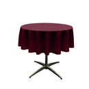 36" ROUND POLY POPLIN SEAMLESS TABLECLOTH