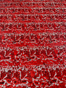 Snake Design Shattered Glass Nylon Spandex Fabric, 4-Way Stretch, by The Yard.