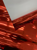 Chrome Mirror Reflective Vinyl/Crafting Apparel Upholstery Vinyl Fabric 54" Wide