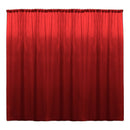 Backdrop Drape Curtain 10 Feet Wide x 6 Feet High, Polyester Poplin SEAMLESS 1 Panel.