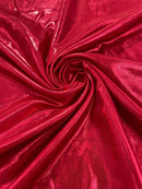 LIQUID METALLIC LAME FOIL SPANDEX FABRIC (by the yard)