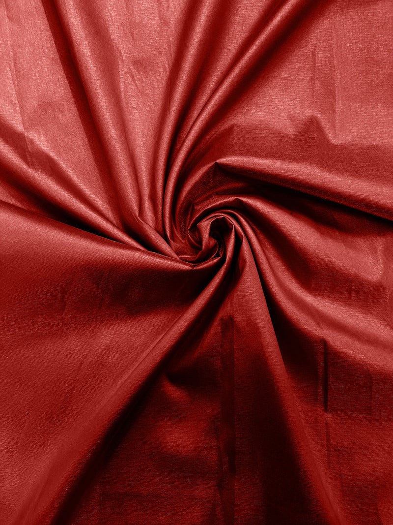 Red Quinceañera Crystal Taffeta Stiff And Shiny Fabric/Apparel/Costume/Dress/Cosplay/Wedding
